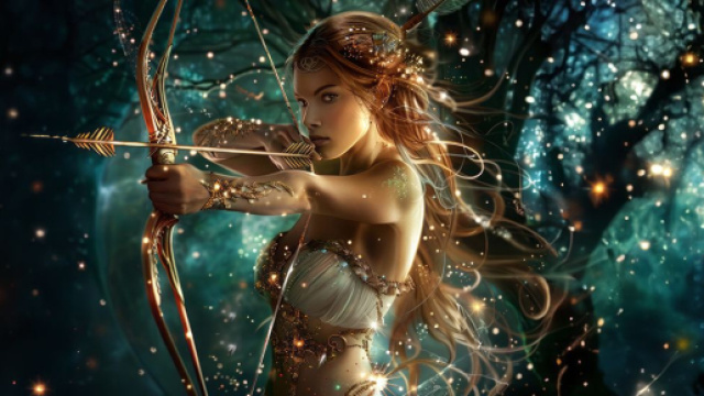 Oroscopo Immagine del Sagittario creata con &copy; IA Midjourney