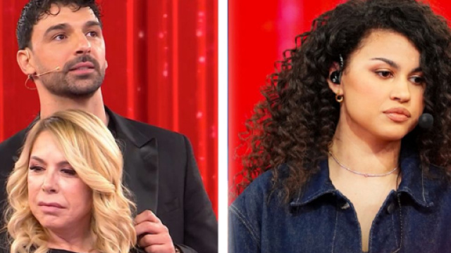 Raimondo Todaro, Anna Pettinelli e l'allieva Martina - screenshot Amici &copy; Canale 5.