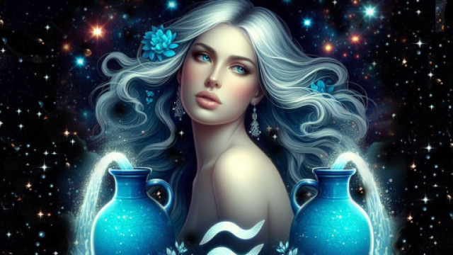 Segno zodiacale dell'Acquario - &copy; Foto Bing IA