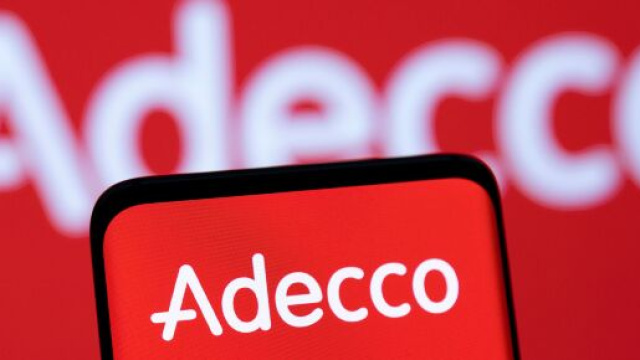 Il logo aziendale di Adecco, &copy; Adecco
