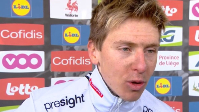 Tadej Pogacar - Screenshot &copy; Eurosport.