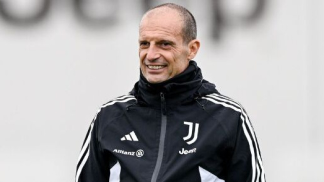 Massimiliano Allegri, allenatore della Juventus. Foto &copy; Juventus FC