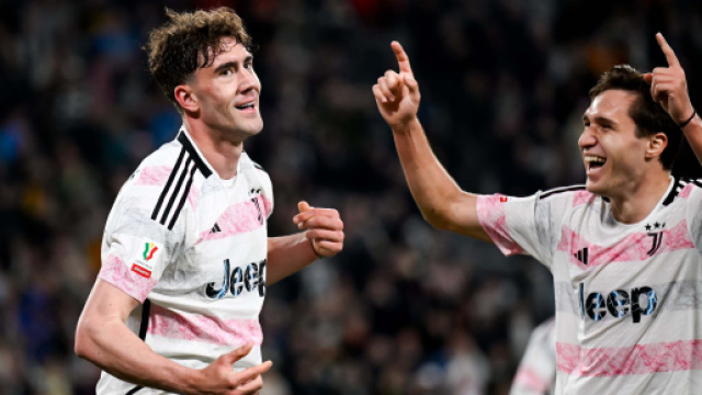 Dusan Vlahovic e Federico Chiesa, attaccanti della Juventus &copy;️ foto presa da X Juventus