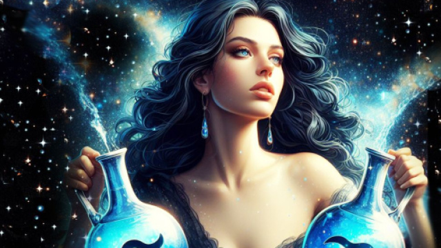 Segno zodiacale dell'Acquario - &copy; Foto Bing IA