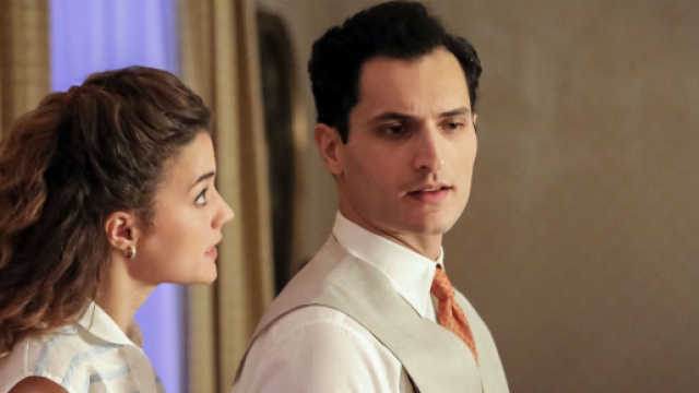 Andreina e Vittorio in una scena de Il Paradiso delle signore &copy; Rai
