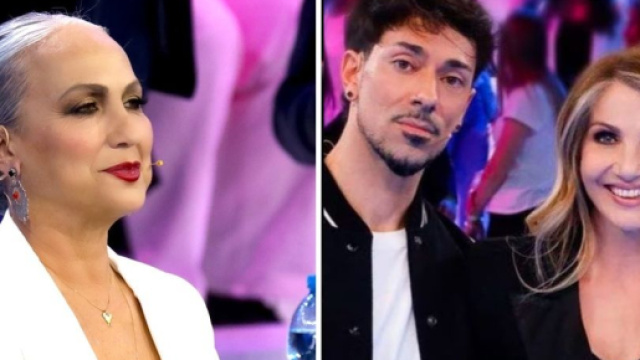 Alessandra Celentano, Emanuel Lo e Lorella Cuccarini - screenshot Amici &copy; Canale 5