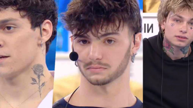 Gli ex allievi Kumo, Nicholas e Ayle - screenshot Amici &copy; Canale 5.