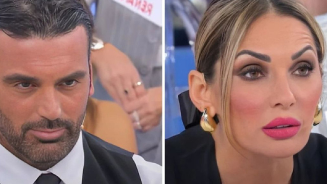 Mario Cusitore e Ida Platano - screenshot &copy; Canale 5.