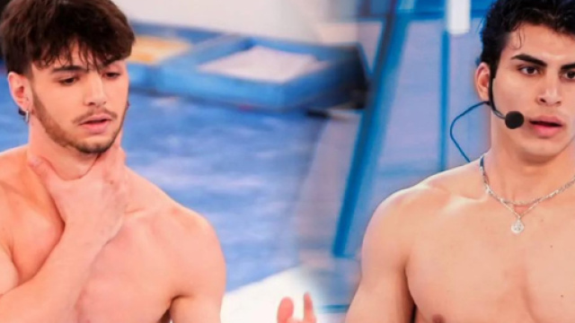 Gli ex allievi Nicholas e Giovanni - screenshot Amici &copy; Canale 5