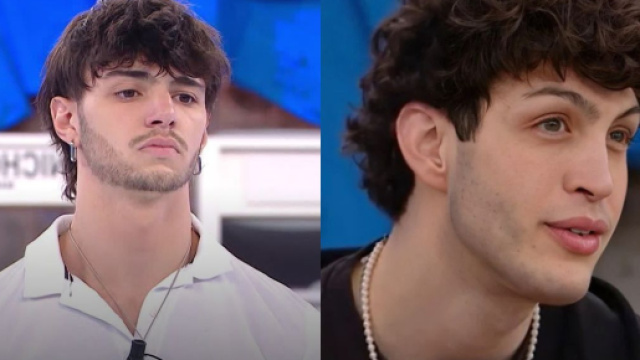 L'ex allievo Nicholas e Mida - screenshot Amici &copy; Canale 5.