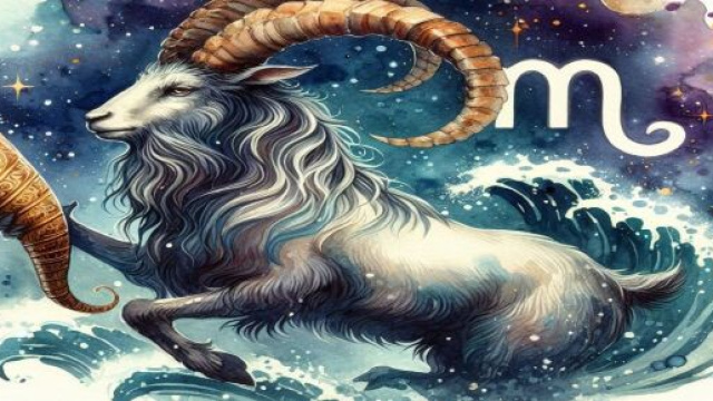 Segno del Capricorno generato con &copy; AI Copilot.