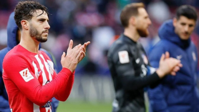 Mario Hermoso con l'Atletico &copy; Instagram Hermoso