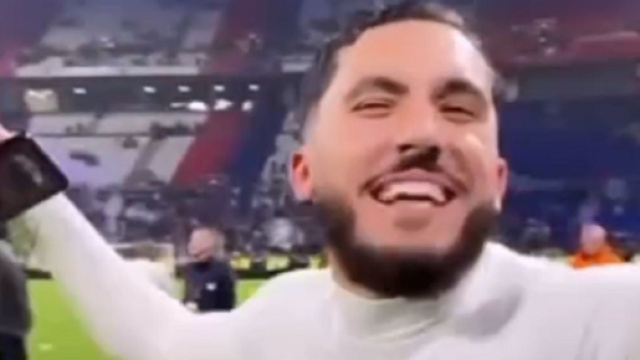 Rayan Cherki sous les couleurs de l'OL (capture Instagram Mohamed Henni)