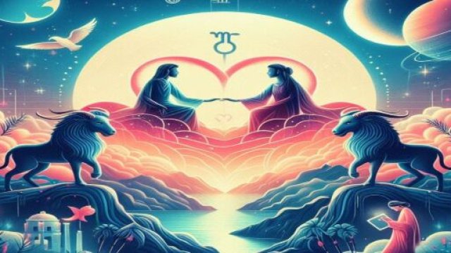 Oroscopo e amore immagine generato con &copy; AI Copilot.