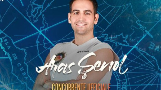 Aras Senol concorrente ufficiale &copy; Isola dei famosi Mediaset.