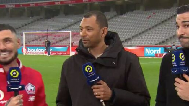 Cabella buteur face &agrave; l'OM, n'a pas manqu&eacute; de charrier les fans du club phoc&eacute;en. (screenshot twitter @primevideo)