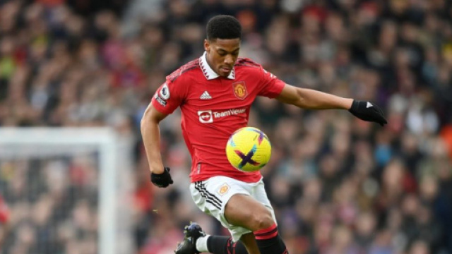 Martial in azione con il Manchester United - Profilo &copy; Instagram Martial.