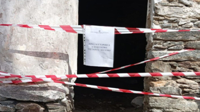 Foto del luogo del ritrovamento &copy; TGR Rai Val d'Aosta.