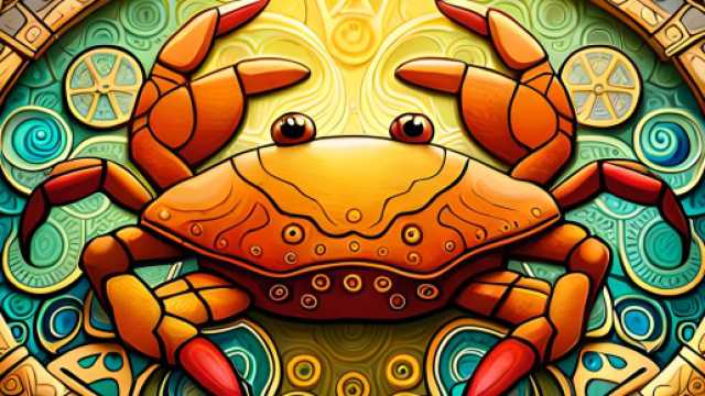 Luna in Cancro - Foto &copy; Bing IA.