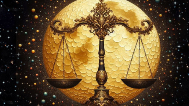 Segno zodiacale della Bilancia - &copy; Foto Bing IA