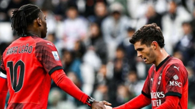 Leao e Pulisic (foto &copy; profilo Instagram Ac Milan)