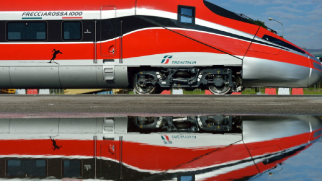 Un treno Frecciarossa 1000 &copy; Trenitalia