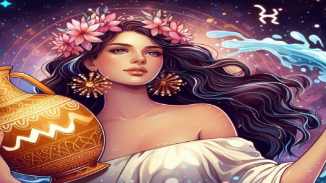 Segno dell'Acquario generato con &copy; AI Copilot