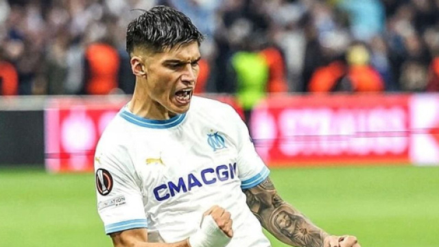 Correa con la maglia dell'Olympique Marsiglia - &copy; Instagram