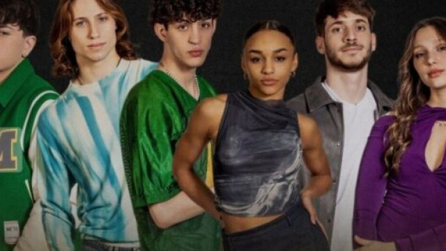 I sei finalisti di Amici 2024 &copy; Canale 5.