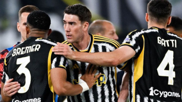 Dusan Vlahovic, attaccante della Juventus. Foto &copy; Juventus FC