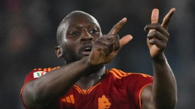 Romelu Lukaku in giallorosso &copy; Instagram