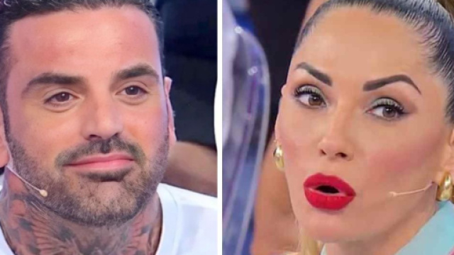 Mario Cusitore e Ida Platano - screenshot &copy; Canale 5.
