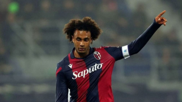 Zirkzee con la maglia del Bologna - Instagram Ufficiale Zirkzee &copy;