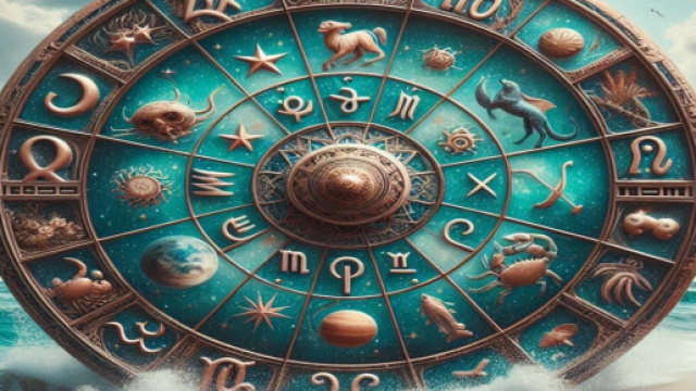 Oroscopo e mare generato con &copy; AI Copilot