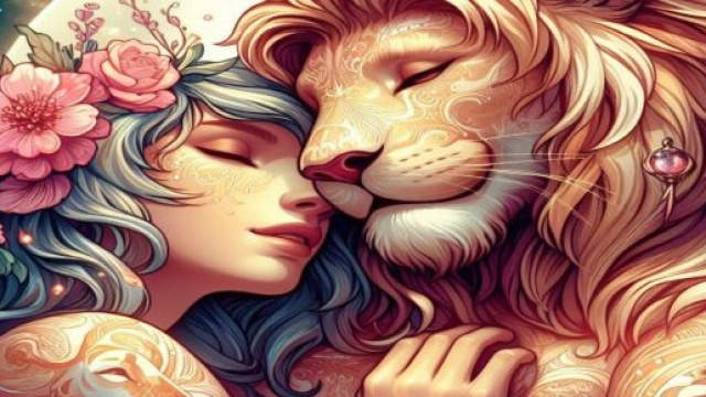 Segno del Leone generato con &copy; AI Copilot