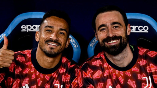 Danilo e Carlo Pinsoglio, giocatori Juventus &copy;️ foto presa da X Juventus