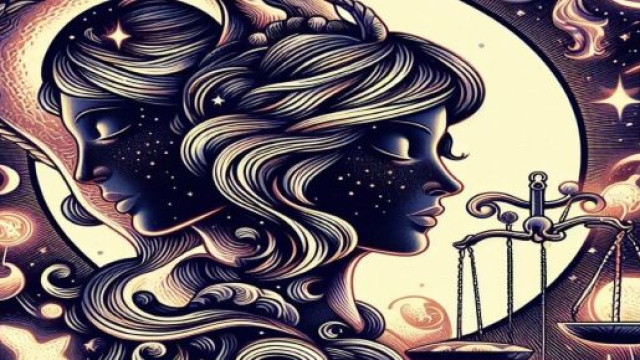 Segno della Bilancia generato con &copy; AI Copilot.