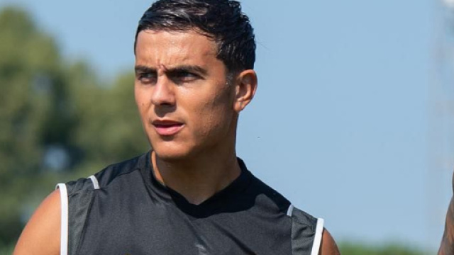 Paulo Dybala in allenamento &copy; profilo Facebook
