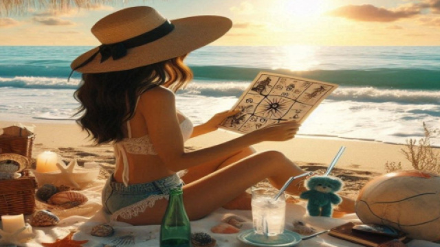 Oroscopo estate generato con &copy; AI Copilot