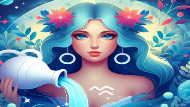 Segno dell'Acquario generato con &copy; AI Copilot.