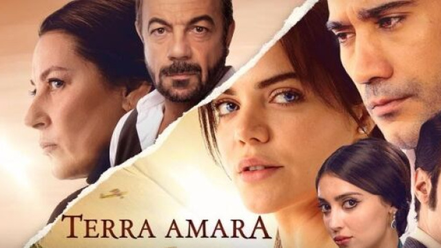 Locandina di Terra amara, soap in onda su Canale 5 &copy; Mediaset.