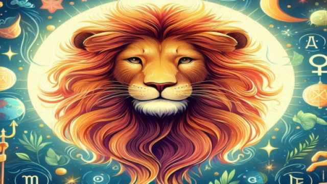 Segno del Leone generato con &copy; AI Copilot.