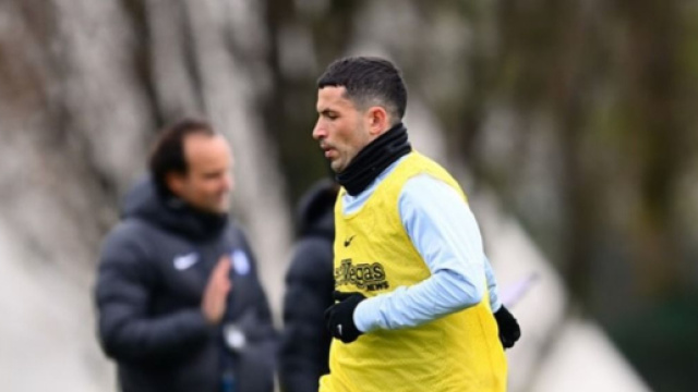 Sensi con la maglia dell'Inter - &copy; Instagram