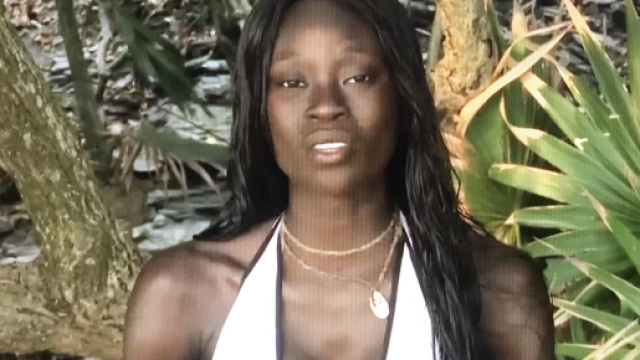 Khady Gueye (&copy; L'Isola dei Famosi Mediaset).