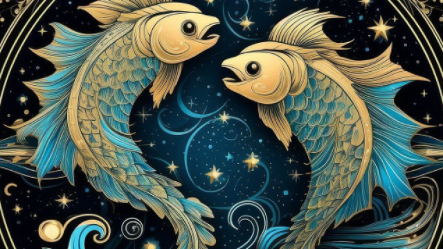 Segno zodiacale dei Pesci - &copy; Foto Bing IA