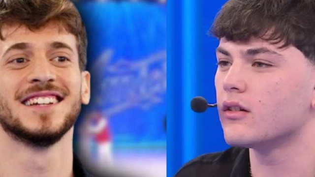 Holden e Petit - screenshot &copy; Canale 5.