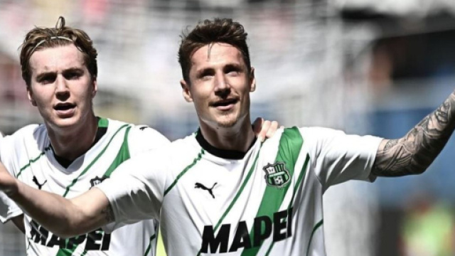 Pinamonti con la maglia del Sassuolo - &copy; Instagram