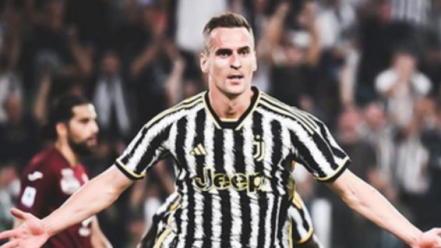 Arkadiusz Milik, giocatore della Juve - Foto profilo ufficiale &copy; Instagram arekmilik.