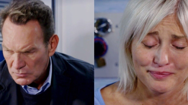 Roberto e Lara in scena, screenshot &copy; Un posto al sole