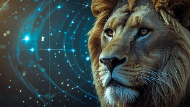 Segno zodiacale del Leone - &copy; Foto Bing IA